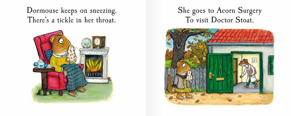Tales from Acorn Wood: Dormouse Has a Cold (Lift the flap board book)
