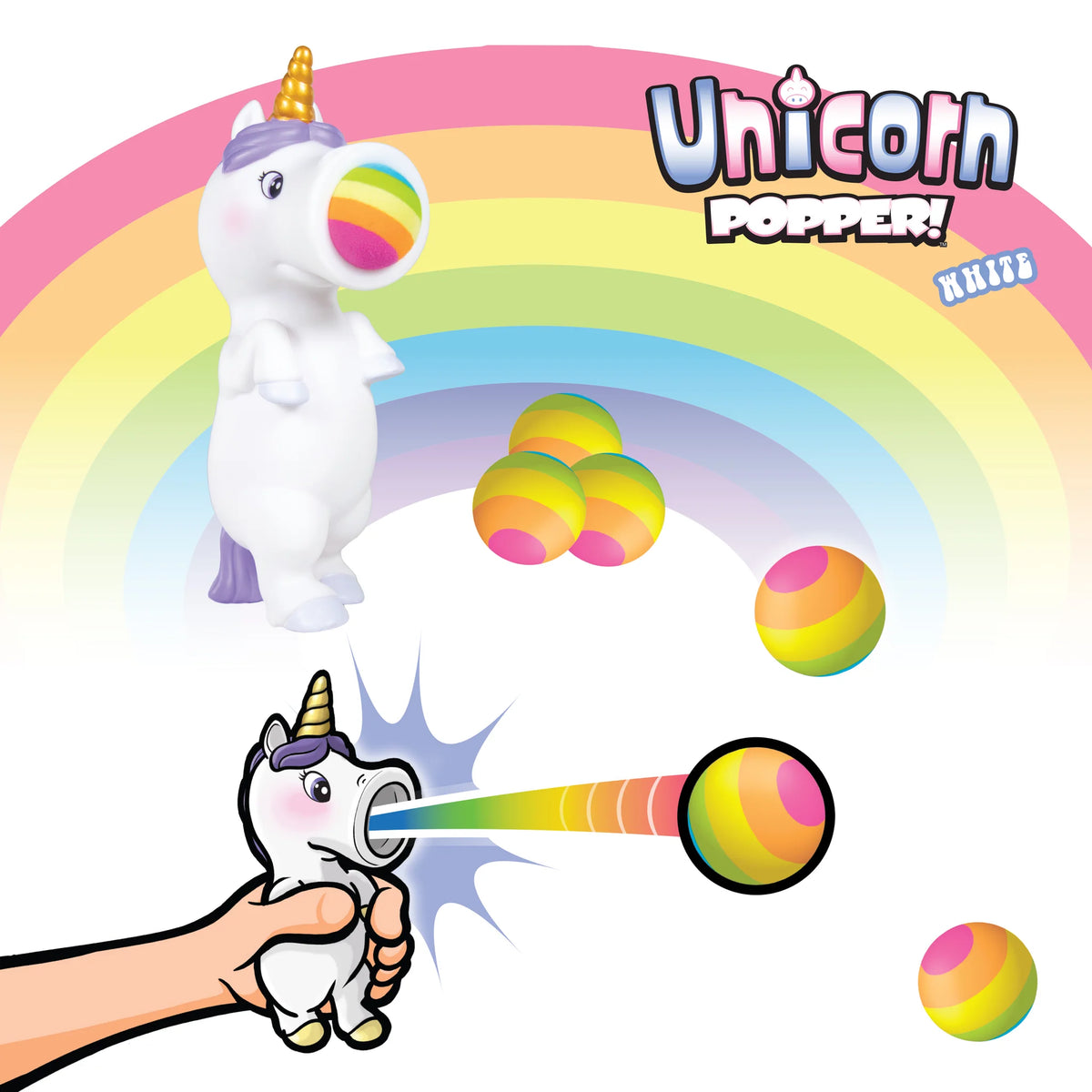 Unicorn Squeeze Popper