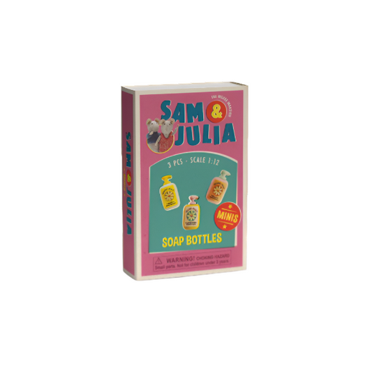 Dollhouse Miniatures - Soap Bottles (Scale 1:12)