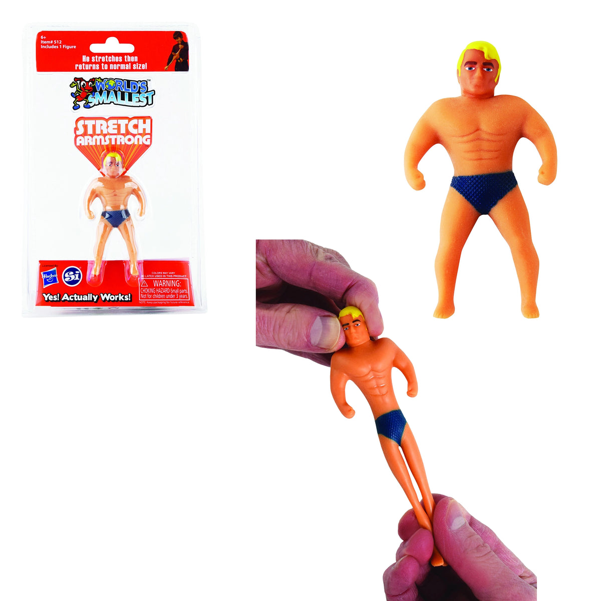World's Smallest - Stretch Armstrong