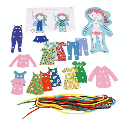 Learn To Stitch Dress-Up Dolly Kit