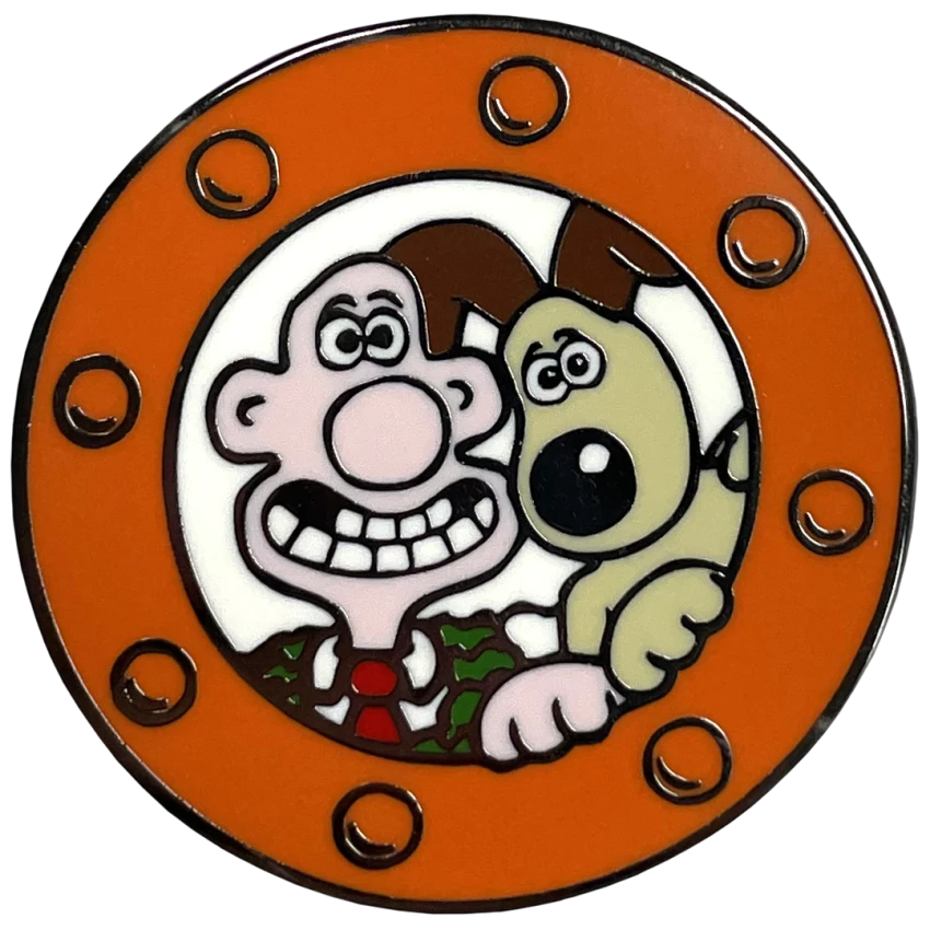 Wallace and Gromit - Porthole Pin Badge