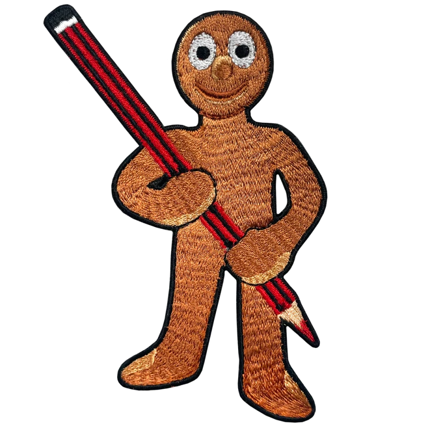 Morph with Pencil Sew on Patch