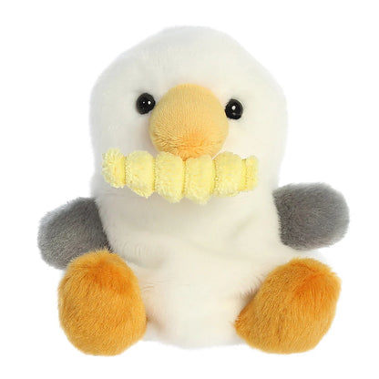 Palm Pals Buoy Seagull with Fry Soft Toy