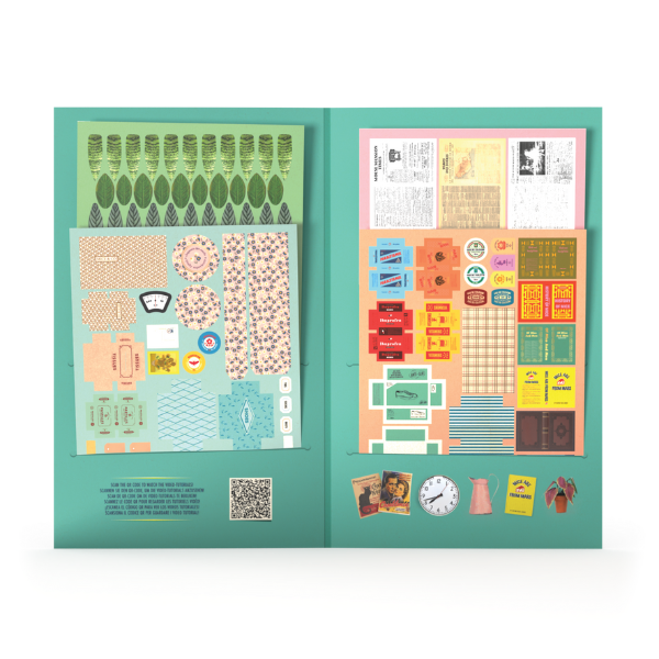 The Mouse Mansion Die-Cuts Bedroom
