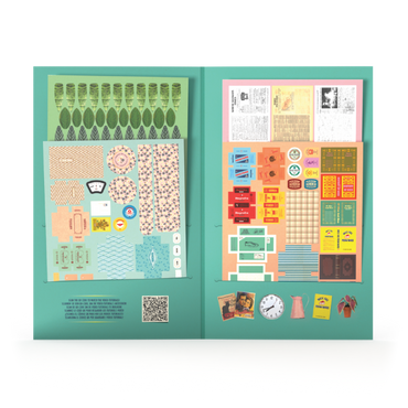 The Mouse Mansion Die-Cuts Bedroom
