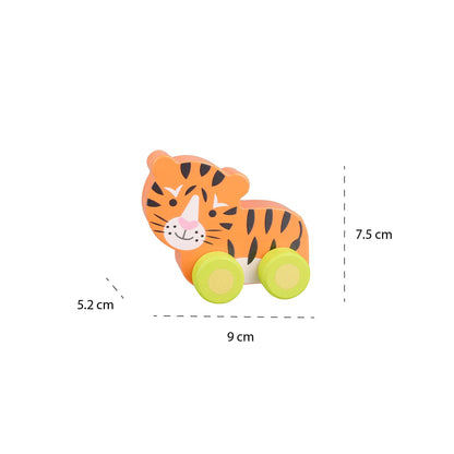Tiger First Wooden Push Toy