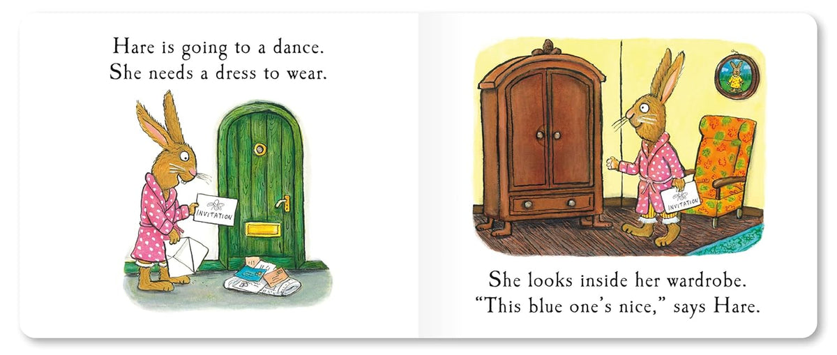 Tales from Acorn Wood: Hare's New Dress (Lift the flap board book)