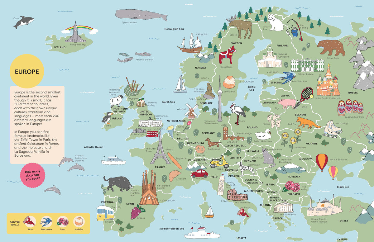 Spot it World Atlas - A Look and Find Book