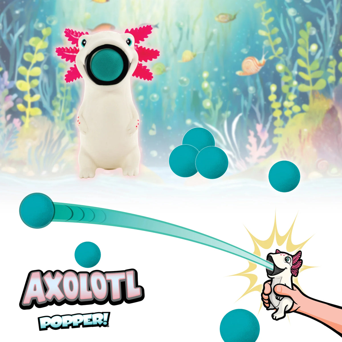 Axolotl Squeeze Popper