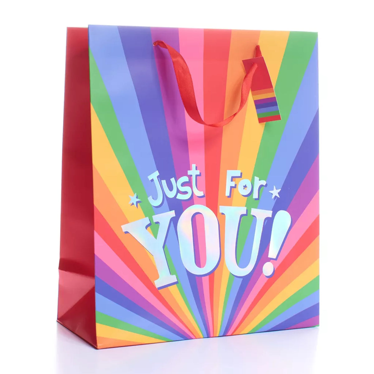 Just for You Rainbow Gift Bag