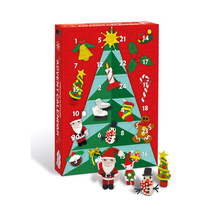 Plasticine Christmas Advent Calendar