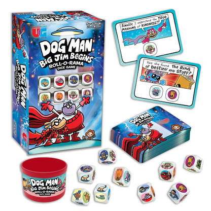 Dog Man Big Jim Begins Dice Game