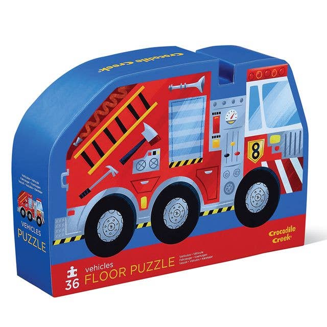 Crocodile Creek 36pc Jigsaw Puzzle - Vehicles