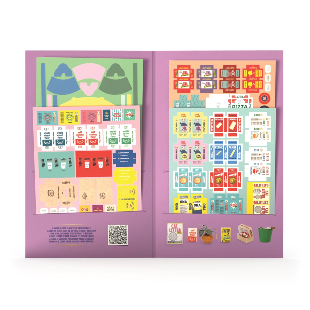 The Mouse Mansion Die-Cuts Kitchen