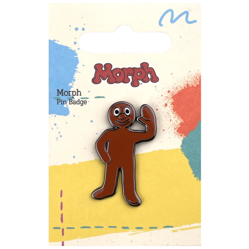 Morph Waving Pin Badge