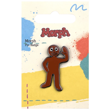 Morph Waving Pin Badge