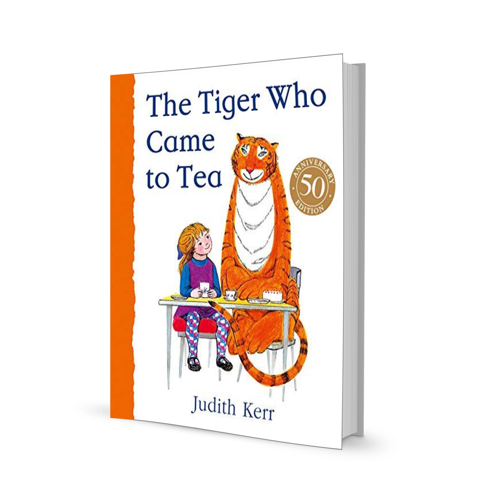 The Tiger Who Came to Tea (50th Anniversary) Board Book - Bookspeed - The Forgotten Toy Shop