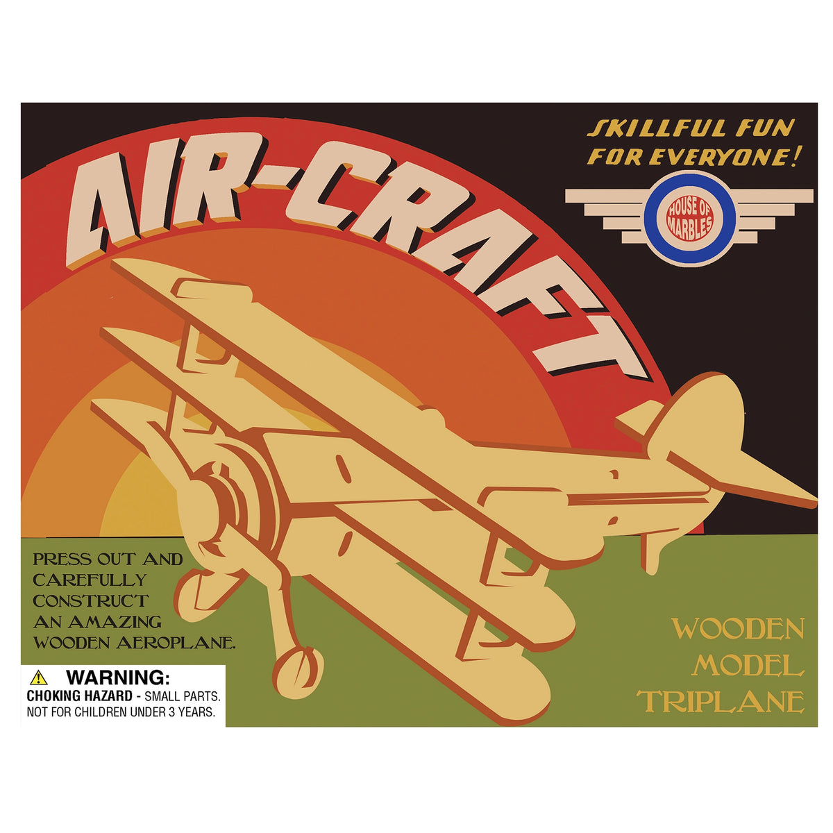 Wooden Air-Craft Construction Kits