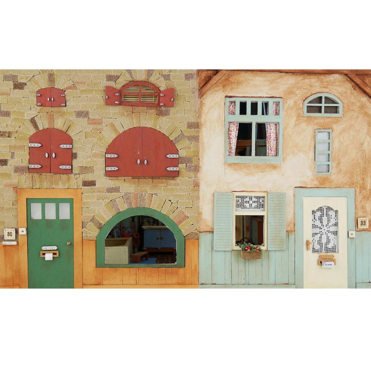 The Mouse Mansion - Doors and Windows kit - Het Muizenhuis - The Forgotten Toy Shop